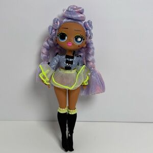 LOL Surprise OMG Dance Dance Dance *MISS ROYALE* Fashion Doll Purple Braided
